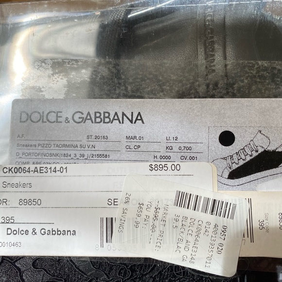 DOLCE & GABBANA SNEAKERS - Picture 7 of 15